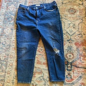 Madewell Mom Jean